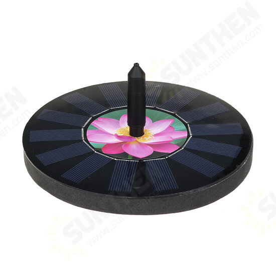 30-50cm Solar Panel Powered Garden Pond Floating Fountain Water Pump Outdoor 30-50cm Solar Panel Powered Garden Pond Floating Fountain Water Pump Outdoor