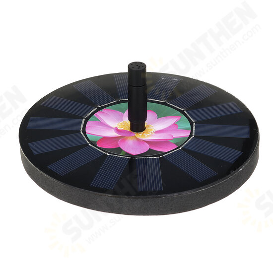 30-50cm Solar Panel Powered Garden Pond Floating Fountain Water Pump Outdoor 30-50cm Solar Panel Powered Garden Pond Floating Fountain Water Pump Outdoor