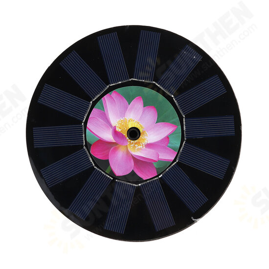 30-50cm Solar Panel Powered Garden Pond Floating Fountain Water Pump Outdoor 30-50cm Solar Panel Powered Garden Pond Floating Fountain Water Pump Outdoor