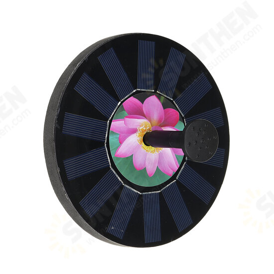 30-50cm Solar Panel Powered Garden Pond Floating Fountain Water Pump Outdoor 30-50cm Solar Panel Powered Garden Pond Floating Fountain Water Pump Outdoor
