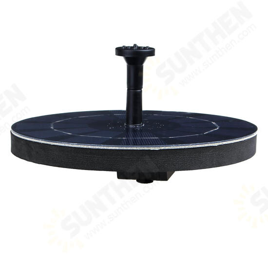 300L/H Solar Power Bird Bath fountain Floating Pond Water Pump Bird Feeder