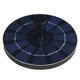 300L/H Solar Power Bird Bath fountain Floating Pond Water Pump Bird Feeder