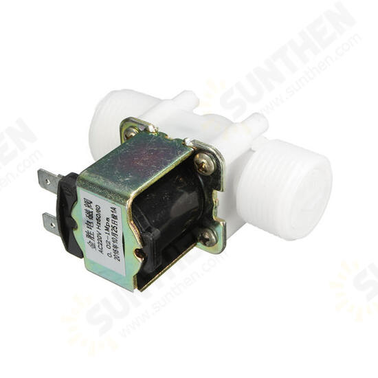 3/4inch AC 220V Solenoid Valve Electric Water Valve N/C Control Equipment