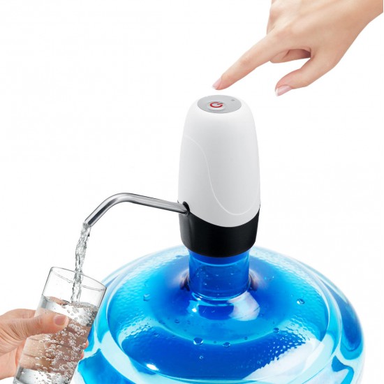 3.7V USB Rechargeable Automatic Electric Water Pump Dispenser Drinking Bottle Outdoor