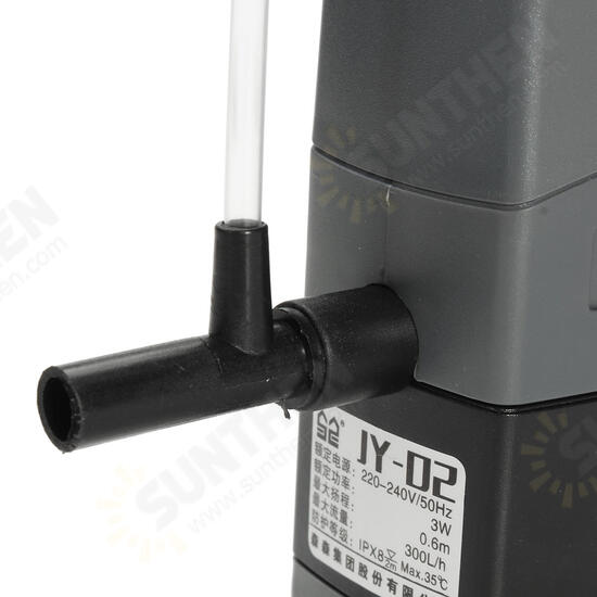 3W 300L/H Surface Skimmer Aquarium Filter Fish Tank Mini Filter 3W 300L/H Surface Skimmer Aquarium Filter Fish Tank Mini Filter