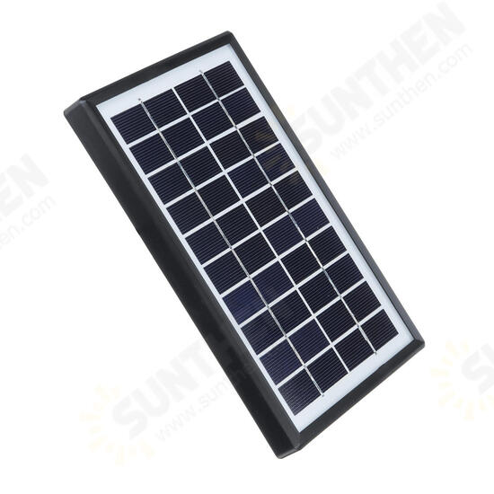 4W 10V 380L/H Solar Panel Water Pump Landscape Pond Pool Aquarium Floating Fountain with 6 Nozzles