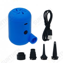 5V USB Mini Portable Electric Air Pump Swimming Ring Inflate Deflate Inflator