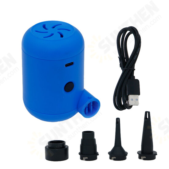 5V USB Mini Portable Electric Air Pump Swimming Ring Inflate Deflate Inflator