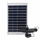 5W Solar Power Panel Water Pump 380L/H Garden Landscape Floating Fountain