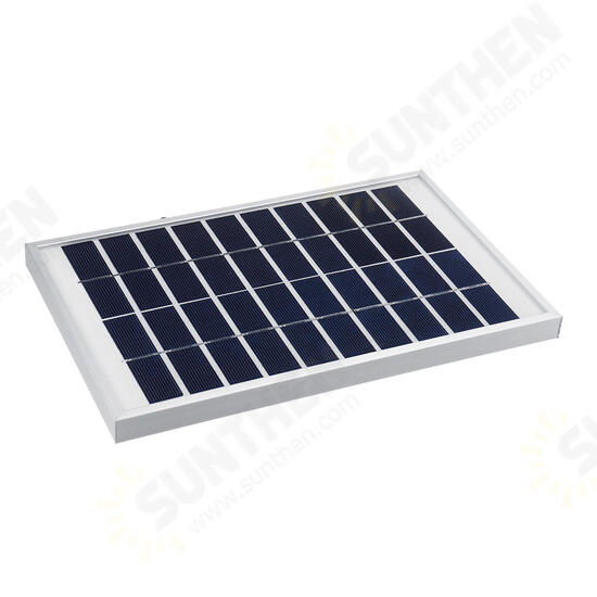 5W Solar Power Panel Water Pump 380L/H Garden Landscape Floating Fountain