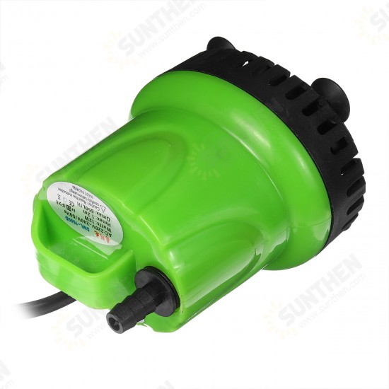 6/12/25W Submersible Water Pump Dirty Clean Aquarium Fountain Pool Pond Fish Tank Pump