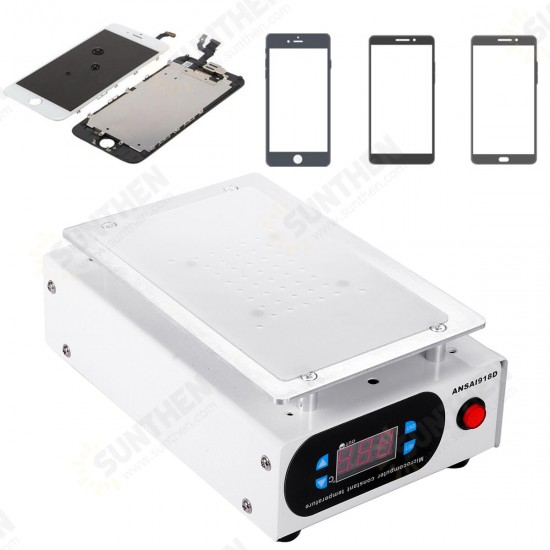 7'' Built-in Vacuum Mobile Phone LCD Glass Screen Separator Repair Machine