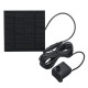 7V 1.4W Solar Panel Powered Fountain 180L/H Submersible Water Pump Pond Kit Garden Pond