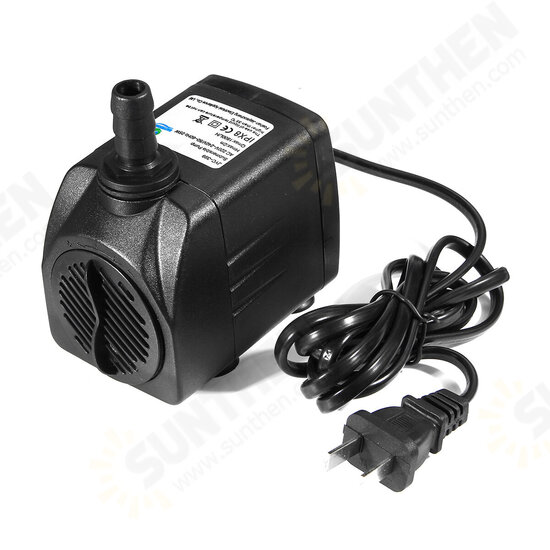 8-25W Submersible Water Pump Oxygen Pump Electric Water Feature Pump Small Fountain Garden Fish Pond