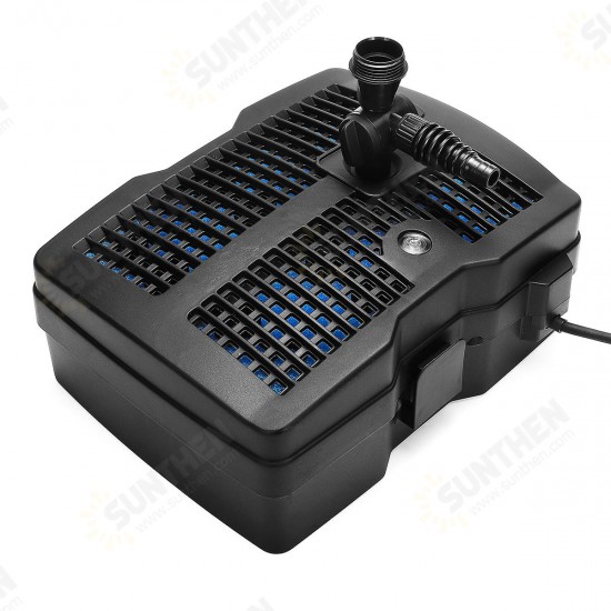 9W UV Sterilizer with Submersible Pump Filter Aquarium Fish Tank 1000L/2000L/2500L 9W UV Sterilizer with Submersible Pump Filter Aquarium Fish Tank 1000L/2000L/2500L