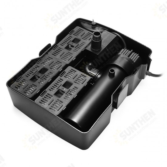 9W UV Sterilizer with Submersible Pump Filter Aquarium Fish Tank 1000L/2000L/2500L 9W UV Sterilizer with Submersible Pump Filter Aquarium Fish Tank 1000L/2000L/2500L