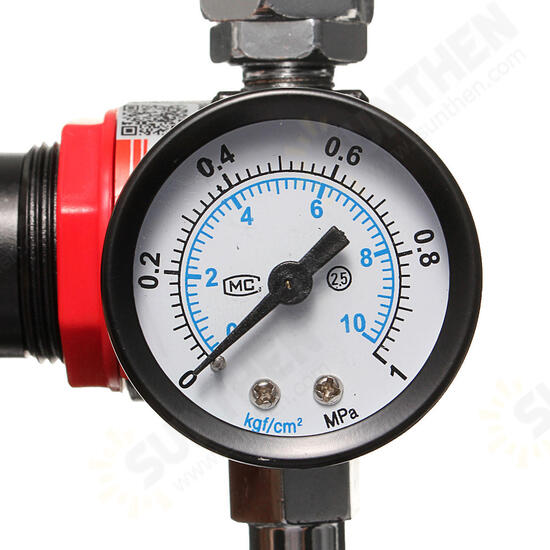 Air Pressure Regulator Gauge Regulator Pressure Regulating Valve for Spray Gun