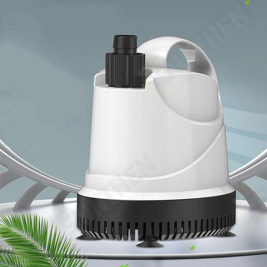 Aquarium Fish Tank Submersible Pump 360° Water Absorption Low Noise Anti-dry Waterproof Leakage Prevention Water Pump