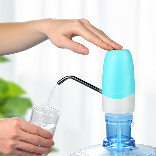 Automatic Electric Water Pump Dispenser USB Charging Drinking Bottle Switch Pump
