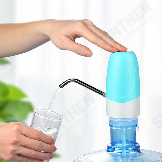 Automatic Electric Water Pump Dispenser USB Charging Drinking Bottle Switch Pump