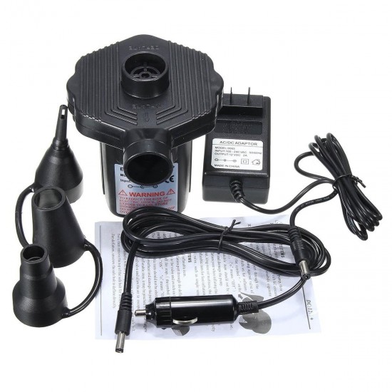 DC 12V 50W Electric Air Pump Electric Pump for Household and Automobile Pump Inflator