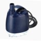 DC24V Submersible Pump Fountain Water Pump Power Cord 2 Nozzles Bottom Suction Pump EU