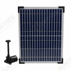 DC40Q-1702 Solar Power Fountain Kit Solar Panel Garden Solar Fountain Landscape Floating Fountain Water Pump DC40Q-1702 Solar Power Fountain Kit Solar Panel Garden Solar Fountain Landscape Floating Fountain Water Pump