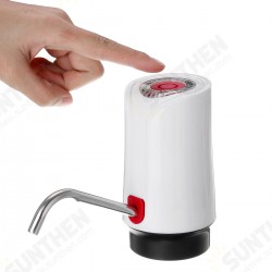 DC5V 4W Electric Auto Portable Water Pump Dispenser Button Switch USB Water Bottle Pump Electric Water Pump Water Dispenser