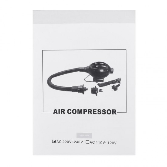 Electric Air Tumbling Track Gym Pump Gymnastics Mats Pump Air Compressor Black EU/US Plug