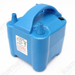 Electric Two Nozzle High Power Ballon Inflator Pump Blue Electric Two Nozzle High Power Ballon Inflator Pump Blue