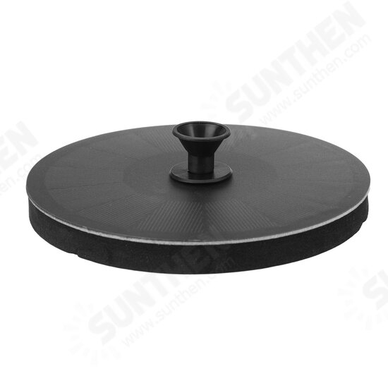 Solar Fountain Pump 2.2W Floating Solar Round Water Pump Floating Panel With 7 Nozzles for Pond Fountain BirdBath Garden Decoration Water Cycling