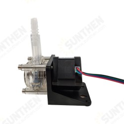 Large Flow Anticorrosion Peristaltic Pump Stepper Motor With Right Angle Large Flow Anticorrosion Peristaltic Pump Stepper Motor With Right Angle