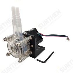 Large Flow Anticorrosion Peristaltic Pump Stepper Motor With Right Angle Large Flow Anticorrosion Peristaltic Pump Stepper Motor With Right Angle