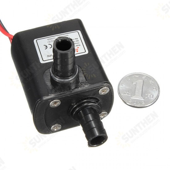 Mini DC12V 3M Micro Quiet Motor Submersible Brushless Water Pump