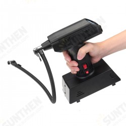 Portable 12V Cordless Electric LCD Air Compressor Pump Ball Car Tyre Inflator Portable 12V Cordless Electric LCD Air Compressor Pump Ball Car Tyre Inflator