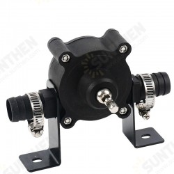 Portable Electric Drill Driver Pump Diesel Oil Fluid Water Hand Self-priming Pump