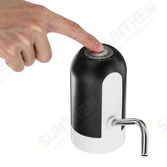Portable Wireless Electric Pump Dispenser Rechargeable Gallon Drinking Water Bottle Dispenser With Switch Portable Wireless Electric Pump Dispenser Rechargeable Gallon Drinking Water Bottle Dispenser With Switch