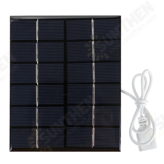 Solar Powered Air Pump Kit 5W Solar Panel Oxygen-increasing Oxygen Air Pump Waterproof