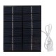 Solar Powered Air Pump Kit 5W Solar Panel Oxygen-increasing Oxygen Air Pump Waterproof