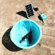 Solar Powered Panel Air Oxygenator Pond Fish Air Pump Aerator Fish Tank Pond