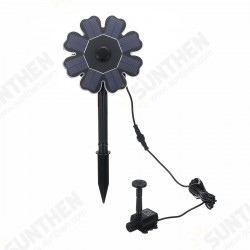 Solar Water Panel Power Fountain Pump Kit Pool Garden Pond Watering Submersible