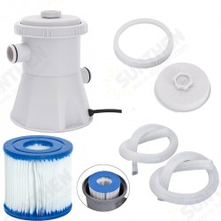 Swimming Pool Filter Pump Reusable Water Cleaner Electric Filter Pump