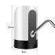 USB Electric Pump Dispenser Wireless Drinking Spigot Gallon Water Bottle