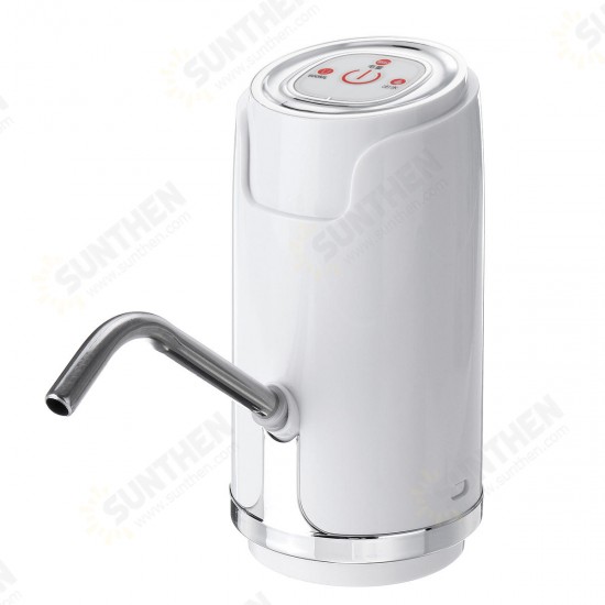 USB Rechargeable Automatic Electric Water Pump Dispenser w/ Quantitative Function