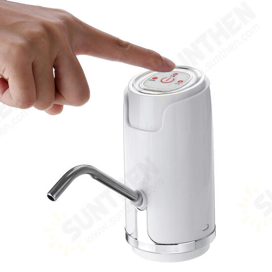 USB Rechargeable Automatic Electric Water Pump Dispenser w/ Quantitative Function