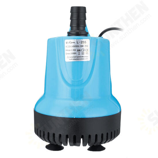 Waterproof Submersible Aquarium Water Pump Tank Fountain 25W/40W/55W