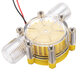 Yellow Translucent 12V/10W DC Water Flow Pump Generator Turbine Generator Water Flow Hydraulic DIY