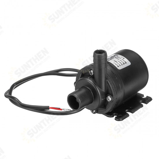 ZYW680 DC 12V Water Pump Ultra Quiet Mini 5.5m Lift Brushless Motor Submersible Water Pump