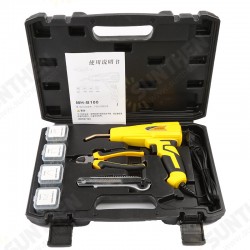 100W Portable Plastics Welding Machine Staplers Machine Plastics Welding Tools W/ Light 100W Portable Plastics Welding Machine Staplers Machine Plastics Welding Tools W/ Light