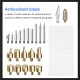 101pcs 60W Wood Burning Pen Tool Soldering Stencil Iron Craft Set Pyrography Kit